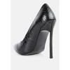 Urchin Croc Patterened High Heeled Sandal Women - 4 of 4