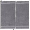 Alpine Swiss 100% Cotton Towel Set 2 Piece Soft and Absorbent 500 GSM Face Towels, Hand Towels, Bath Towels, or Bath Sheets - 2 of 4