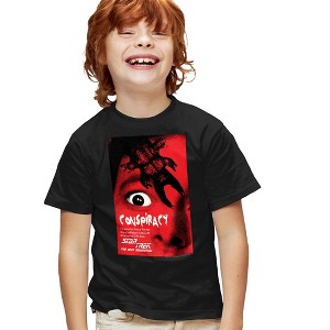 Boys' Star Trek Tng Season 1 Episode 25 T-Shirt Black Small - 1 of 4