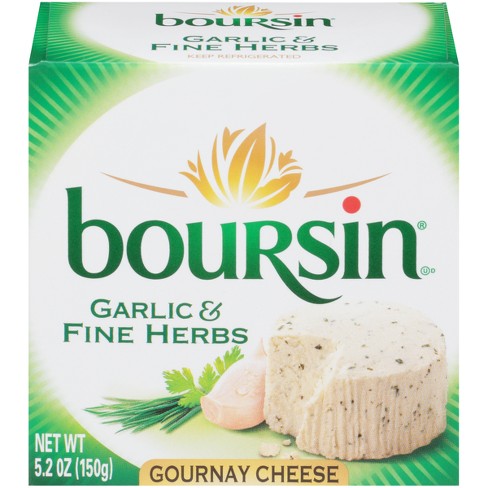Boursin Garlic And Herb Puck Cheese - 5.2oz