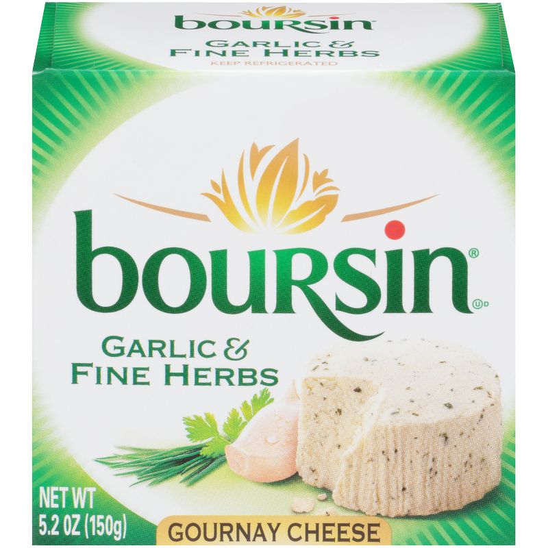 Boursin Garlic And Herb Puck Cheese - 5.2oz, 1 of 6