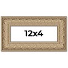PosterPalooza | Panoramic Museum Silver Picture Frame - UV Acrylic, Foam Board Backing, Hanging Hardware - 2 of 4
