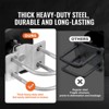 VEVOR Sliding Gate Kit,Rolling Gate Hardware Kit w/U-Shaped Wheel Groove,Sliding Gate Rollers 4Track Wheels w/Cover, Sliding Roller,Black&Silver - 3 of 4