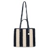 The Sak Women's Sable Boxy Tote, Black Stripe - 4 of 4
