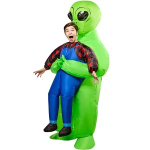 Rubies Kids' Alien Abduction Inflatable Costume- One Size Fits Most - 1 of 4
