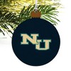 Northwood University Primary Logo Wood Christmas Tree Holiday Ornament - 4 of 4