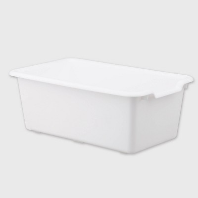 4ct Storage Bin White - Bullseye's Playground™