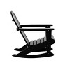 WestinTrends  Outdoor Patio Porch Rocking Adirondack Chair - 4 of 4