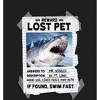 Reward Lost Pet Poster Adult Long Sleeve Hoodie - 2 of 2