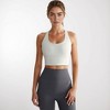Anna-Kaci Active Women's Crisscross Back Sports Bra with Wide Elastic Band and Supportive Straps for Activewear - 2 of 4