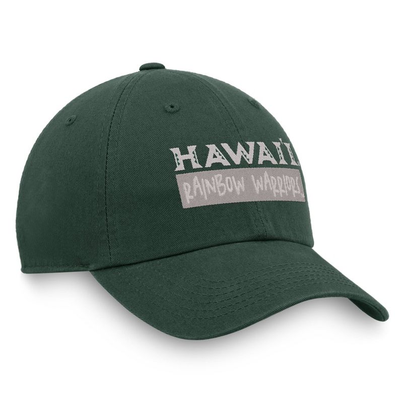 NCAA Hawaii Rainbow Warriors Youth Unstructured Scooter Cotton Hat, 3 of 5