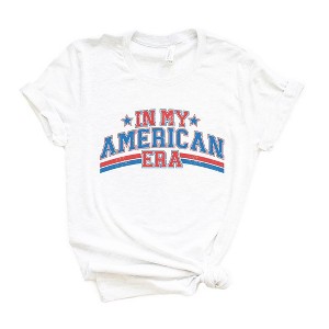 Simply Sage Market Women's In My American Era Short Sleeve Graphic Tee - 1 of 4