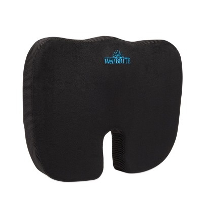 WellBrite Gel Foam Seat Cushion for Office Chairs, Car Seat for Pain Relief (17 x 13.3 x 2.5 in)