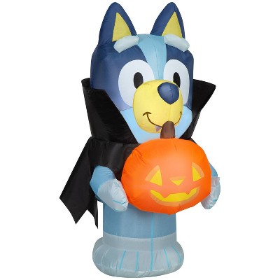 Bluey 3.5' Airblown In Vampire Costume Halloween Inflatable Decoration