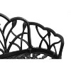 DOMETOUR Cast aluminium bench - 2 of 4