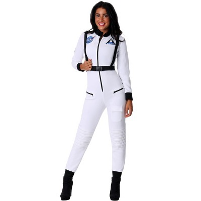 Women's 3 PC Astronaut Costume, Multi, Medium