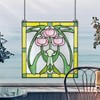 Design Toscano Glasgow Basket Tiffany-Style Stained Glass Window - 2 of 4