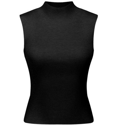 Target 2025 sleeveless turtleneck