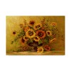 Trademark Fine Art -Barbara Mock ' Sunflower Sunset' Canvas Art - 2 of 3