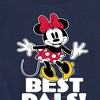Girls' - Disney - Best Pals Minnie Short Sleeve Graphic T-Shirt - 2 of 4