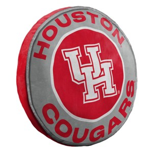 15" NCAA Houston Cougars Cloud Pillow: Sports Team Logo Plush - 1 of 4