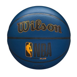 Wilson NBA Forge Plus 29.5" Basketball - Deep Navy - 1 of 4