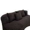 SKRAN Bean Bag sofa Lazy Sofa Lounger  Bean Bag Chair Couch for Adults and Kids, Indoor & Outdoor, Accent Floor Soft Lounge Chair (Black) - 4 of 4