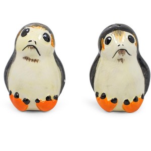 Seven20 Star Wars Porgs Salt & Pepper Shakers | Official Star Wars Ceramic Spice Shakers - 1 of 4