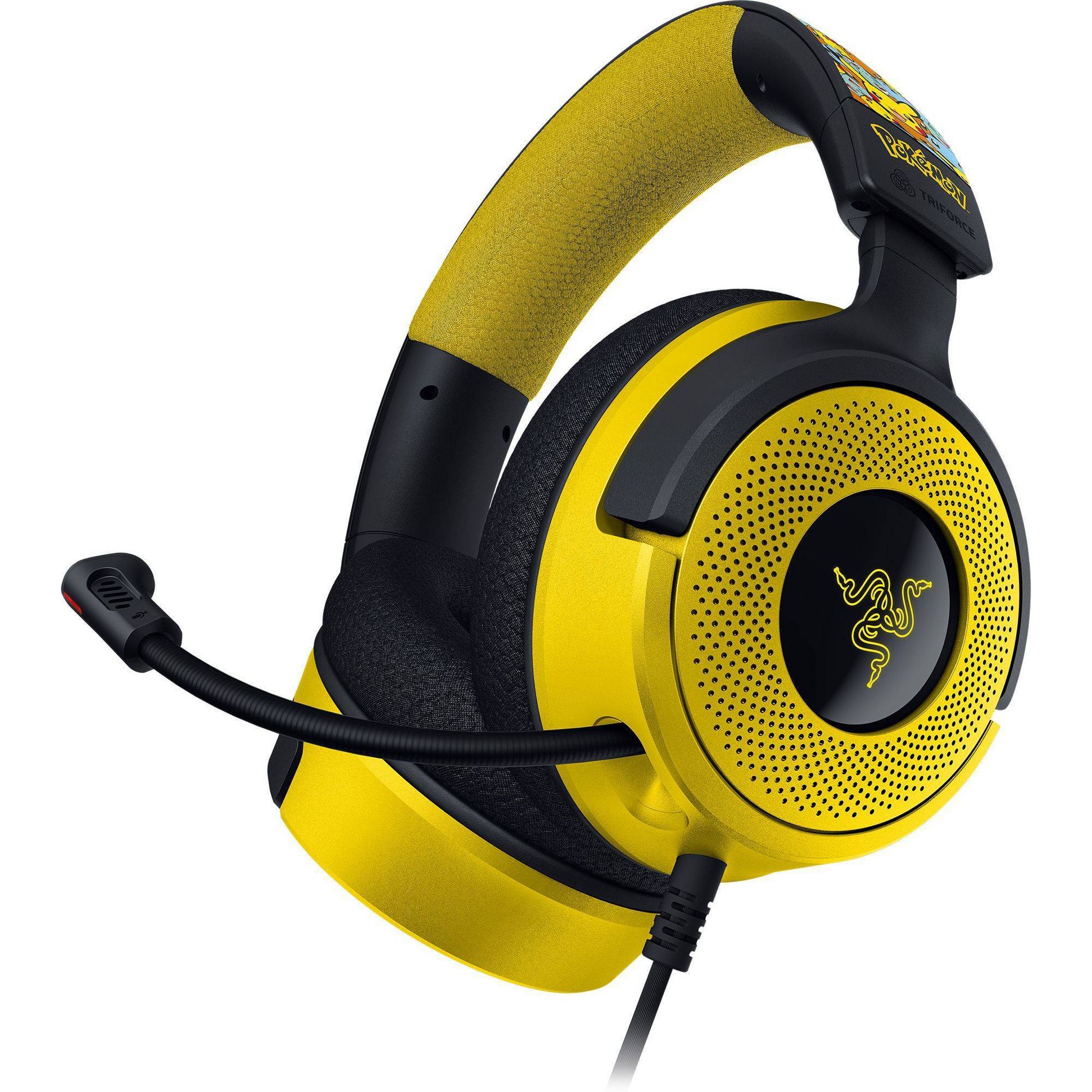 Razer Kraken V4 X Wired Gaming Headset Pokemon Kanto Starters Edition