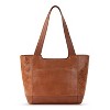The Sak Women's De Young Leather Tote, Tobacco Floral Embossed, One Size US - 3 of 4