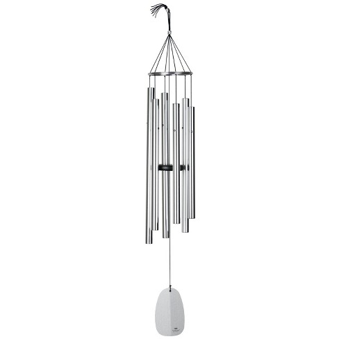 Woodstock Chimes Signature Collection, Bells of Paradise, 44'' Silver Wind Chime BPLS - image 1 of 4