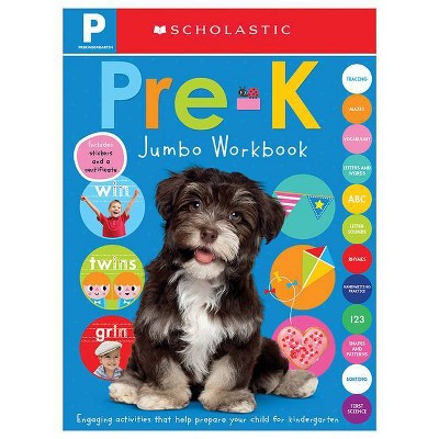 Jumbo Pre-K Workbook -  by Scholastic Inc. & Scholastic Early Learners (Paperback)