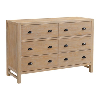 Arden Light Driftwood Pine Wood 4-Piece King Bedroom Set