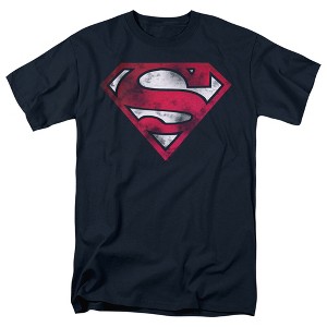 Men's Superman War Torn Shield T-Shirt - 1 of 4