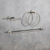 Elegant Lighting Alma 3-Piece Bathroom Hardware Set in Brushed Nickel - 3 of 4
