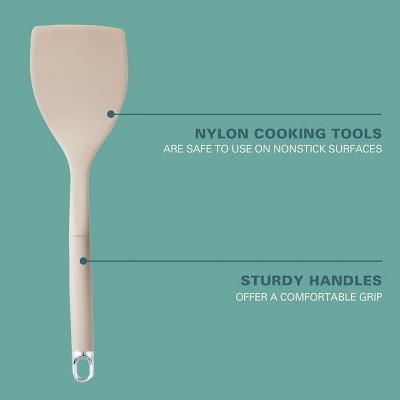 Gibson Home Nylon Kitchen Gadget & Tool Set 20 Piece in Beige — фото 4