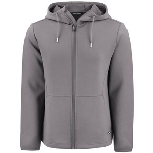 Cutter & Buck Roam Epic Comfort Recycled Mens Full Zip Hooded Jacket - 1 of 2