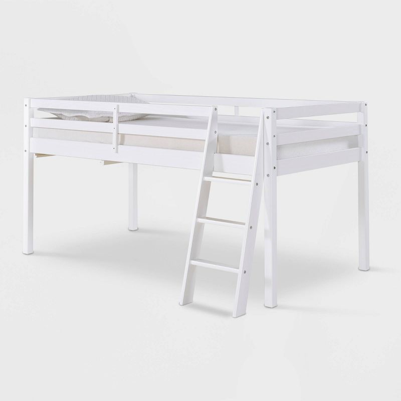 Twin Roxy Junior Kids&#39; Loft Bed White - Bolton Furniture, 1 of 5