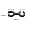 Unique Bargains Outdoor Hiking Camping Double Rod Connecting Trekking Pole Clips 6 Pcs - 2 of 4