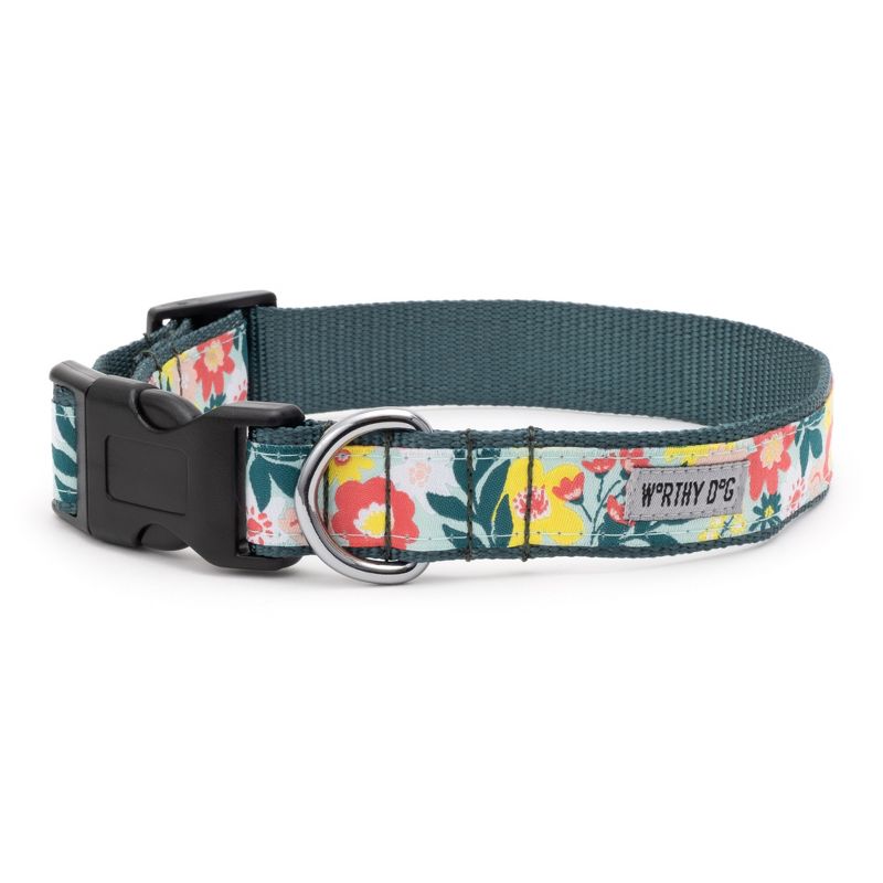The Worthy Dog Spring Bouquet Dog Collar, 5 of 6