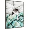 Amanti Art Dogs Life Tucked In by Justyna Jaszke Framed Canvas Wall Art - 2 of 4