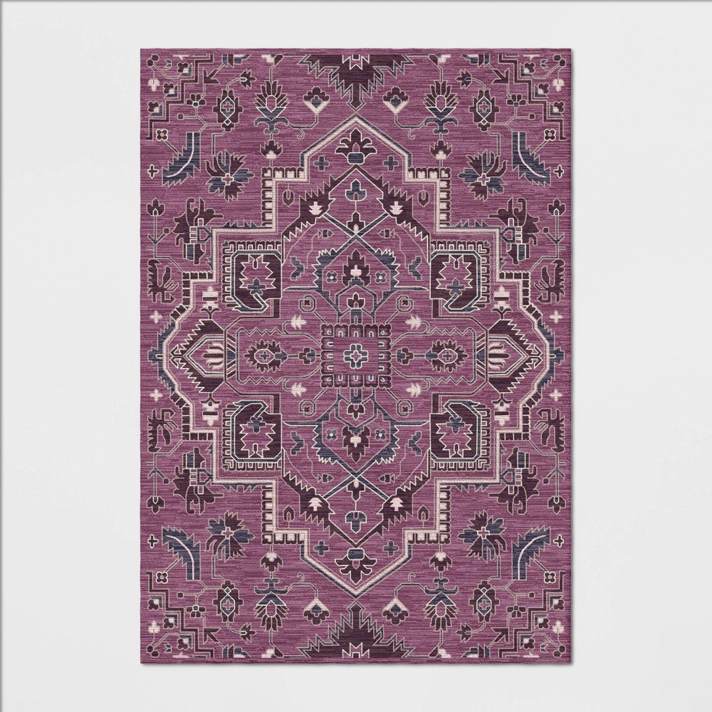 7'X10' Hyssop Jacquard Tufted Area Rug Purple - Opalhouse was $349.99 now $174.99 (50.0% off)