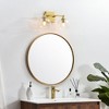 Elegant Lighting Foster 2 light Chrome and Clear Bath Sconce - 2 of 4