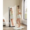 Jewelry Cabinet Standing Spinning Jewelry Armoire Organizer Box - 3 of 4