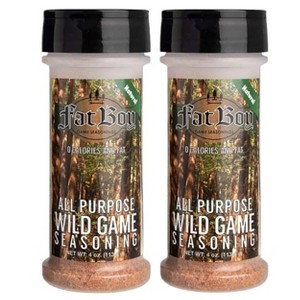 Fat Boy Hickman's BBQ 4 oz All Purpose Wild Game Seasoning - Pack of 2 - 1 of 4