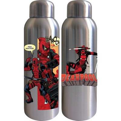 Deadpool UV 22 Ounces Stainless Steel Water Bottle