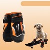 Unique Bargains Waterproof Dog Shoes Dog Boots Paw Protectors 4pcs - 3 of 4