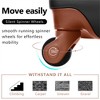 BEAFUP Set of 3 Luggage ABS,Hardshell Hardside Lightweight Durable Suitcase sets,Spinner Wheels Suitcase with TSA Lock 20''24''28'' - 4 of 4