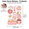 Big Dot of Happiness Girl Little Pumpkin - Fall Birthday or Baby Shower Party Favor Sticker Set - 12 Sheets - 120 Stickers - 3 of 4