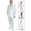 HalloweenCostumes.com Men's Plus Size White Suit Costume - 2 of 2